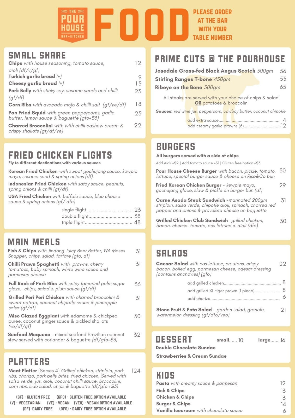 Eat – The Pour House