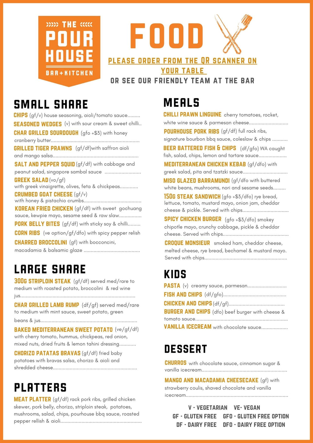 Eat – The Pour House